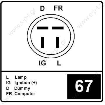 31100-P04-G03  ΔΥΝΑΜΟ   12V 70 Amp   Honda Civic 1.5L 1994-1995     DENSO	100211-7340    DENSO	101211-0240    PV4 x 60 Product Type:	Alternator Product Application:	Honda Replacing 31100-P04-G03 Lucas LRB274 Hella JA980 Honda Various Models - 